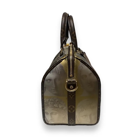 Louis Vuitton  x Fornasetti Speedy Bandouliere 25 tote bag - Picture 4 of 16